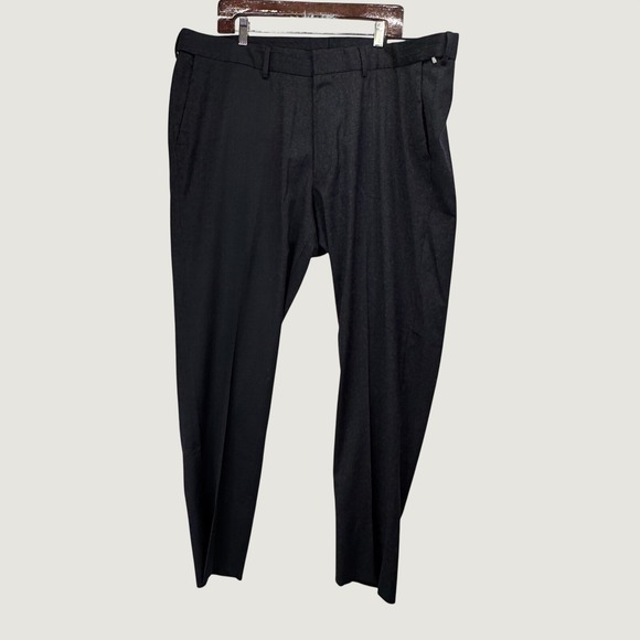 Bonobos Other - Bonobos Standard Fit Wool Blend Pants‎ Mens 42X32 Charcoal Gray Dress Trousers